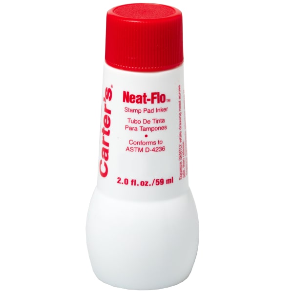 Carter's&trade; Neat-Flo Red Stamp Pad Inker